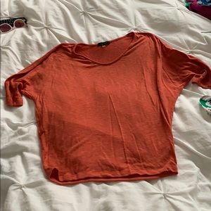 Short sleeve knit top